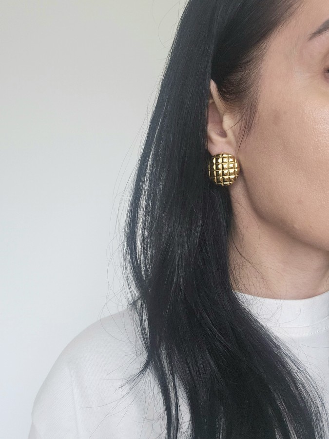 Auskarai su faktūra(TMAUS17)