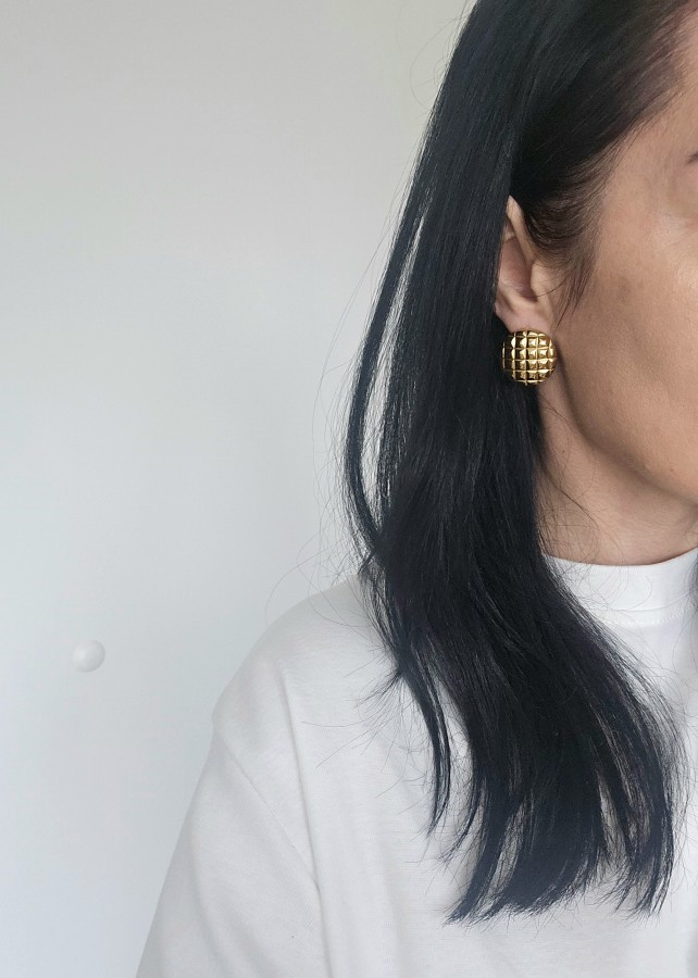 Auskarai su faktūra(TMAUS17)