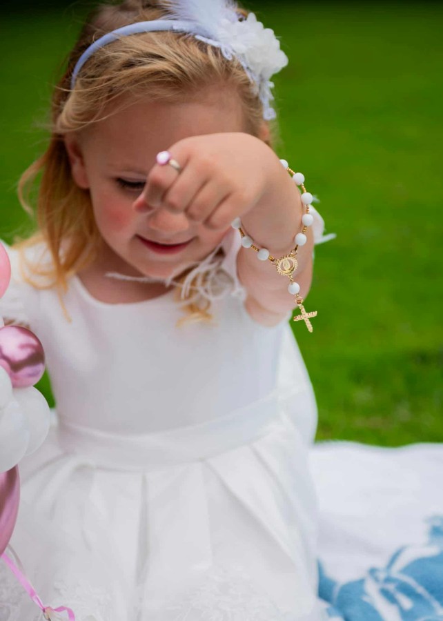 Mažasis rožančius iš onikso akmenų be maišelio (TMROŽ3)