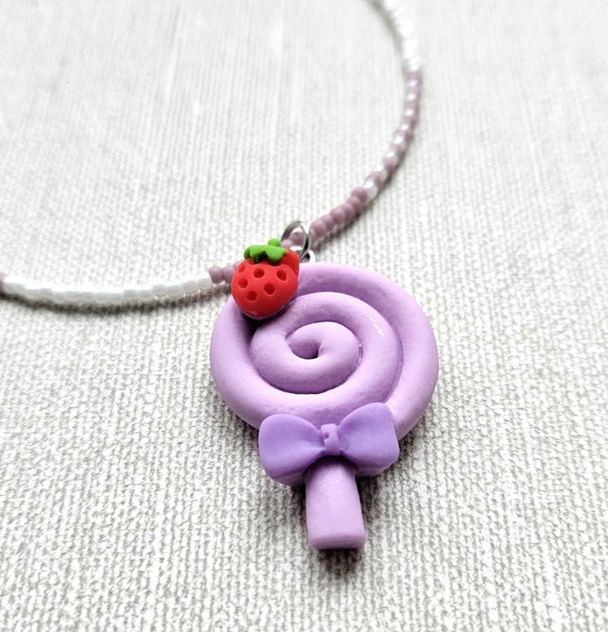Vėrinys Saldainis Violetinis (TMVER13)