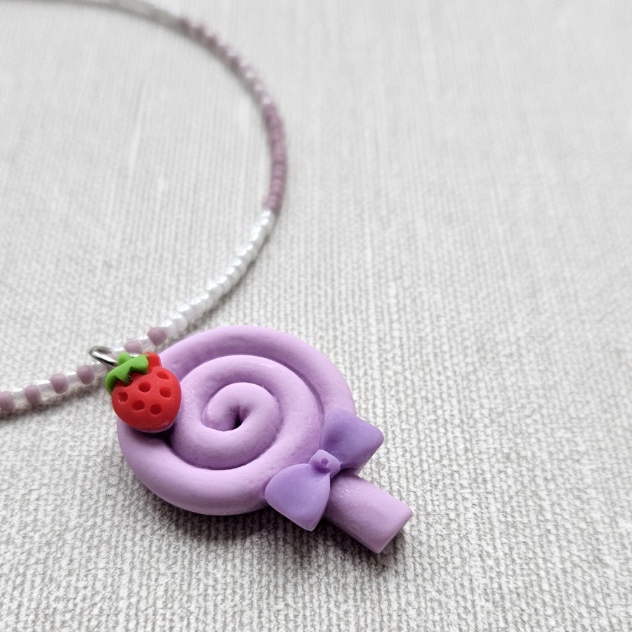 Vėrinys Saldainis Violetinis (TMVER13)