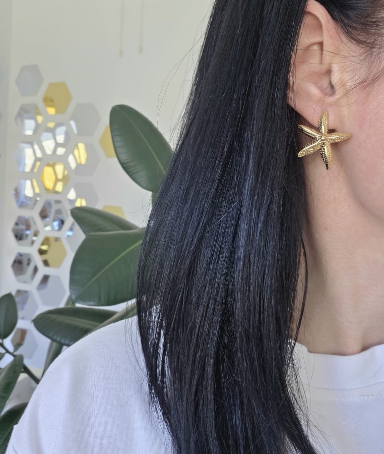 Auskarai Jūros žvaigždė (TMAUS37)