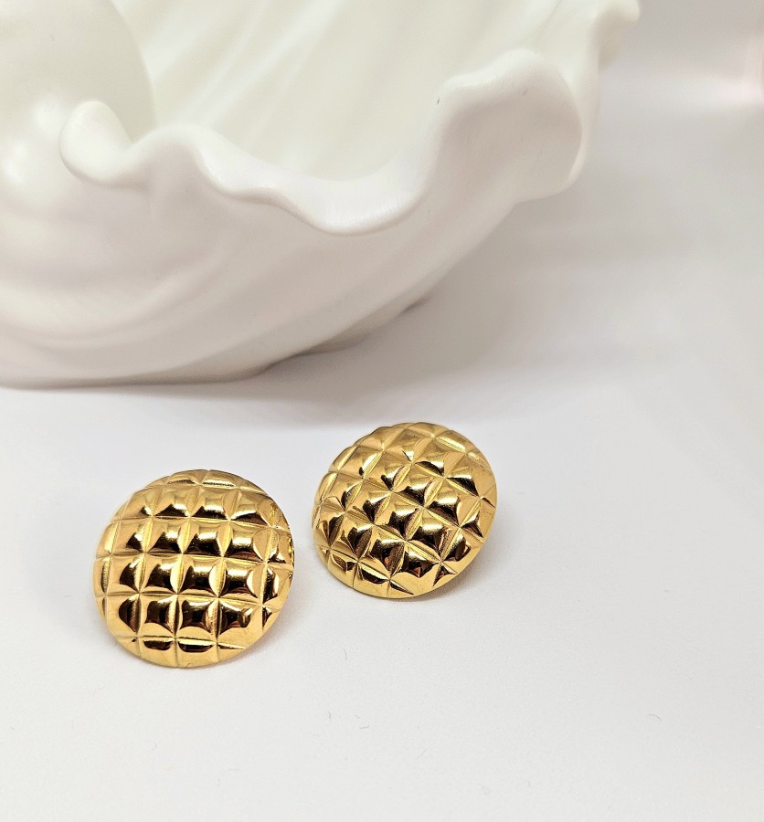 Auskarai su faktūra(TMAUS17)