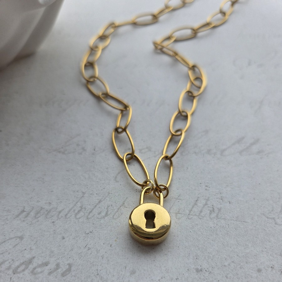 Grandinėlė su Spynos pakabuku (TMGRA11)