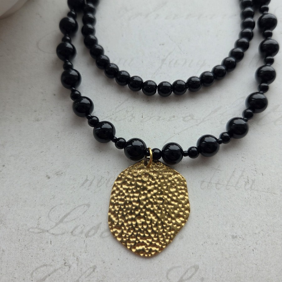 Onikso vėrinys su pakabuku (TMVER35)